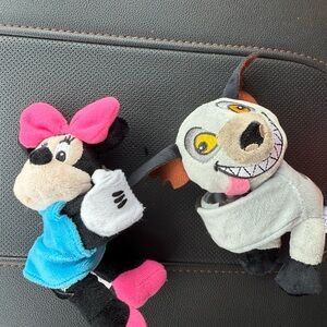 Disney Minnie Mouse and Ed Plush Duo cutie cuffs